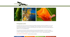 Desktop Screenshot of photographybydon.com